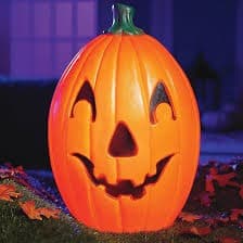 22" Halloween Pumpkin With Light