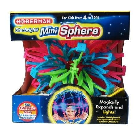 Hoberman Starbright Mini Transforming Sphere-Magically Expands