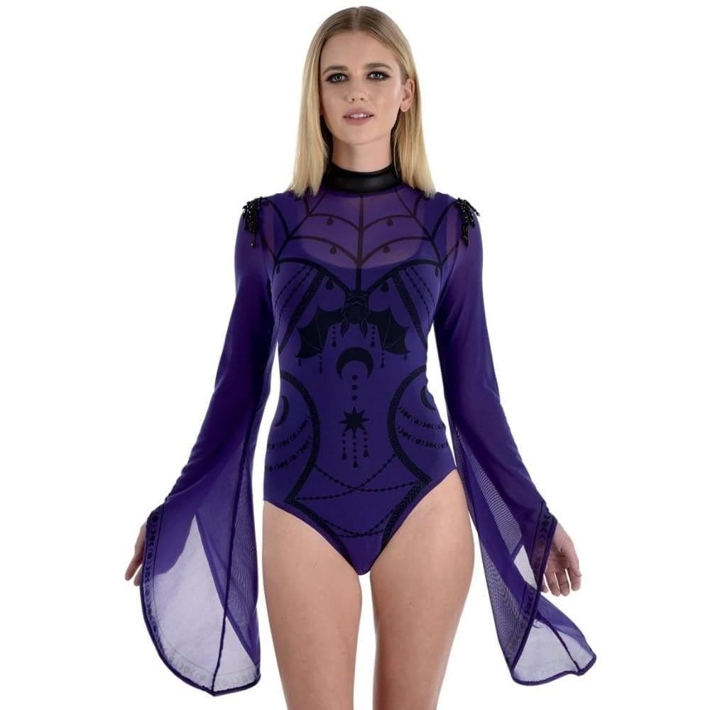 Amscan Bad Witch Bodysuit Costume Women s (S/M)