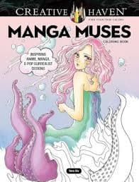Creative Haven Manga Muses Coloring Book: Ins
