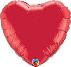 18" Red Heart Balloon