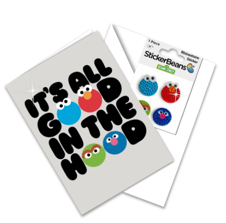 All Good In The Hood Card & Sticker By StickerBeans