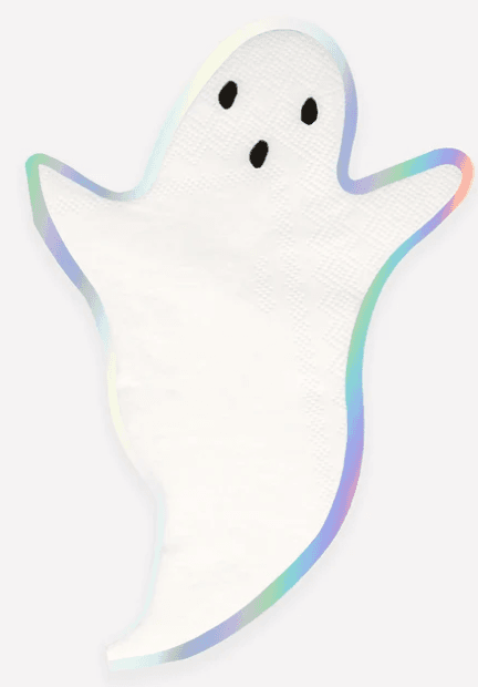 Ghost Shaped Napkins 16ct
