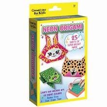 Neon Origami-25 Sheets Of Superbright Paper Creativity For Kidq