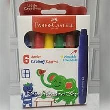Little Creatives Jumbo Creamy Crayon By Faber-Castell