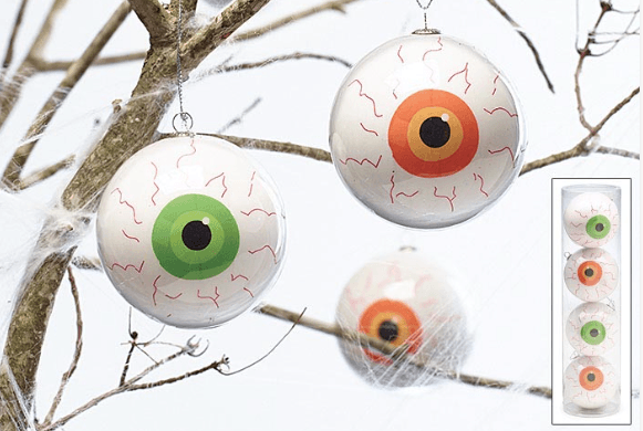 6" Halloween Eyeball Ornament