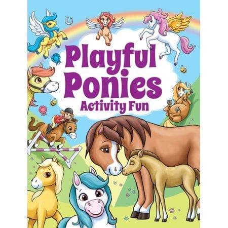 Dover Kids Activity Books: Animals: Playful Ponies Activity Fun (Paperback)