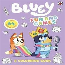Bluey Fun & Games Coloring Bk