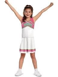 Addison Cheer Girls Child Disney Zombies 2 Halloween Costume- Size 10-12 (Large)