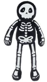 13" Glowbones Plush Skeleton from Ganz