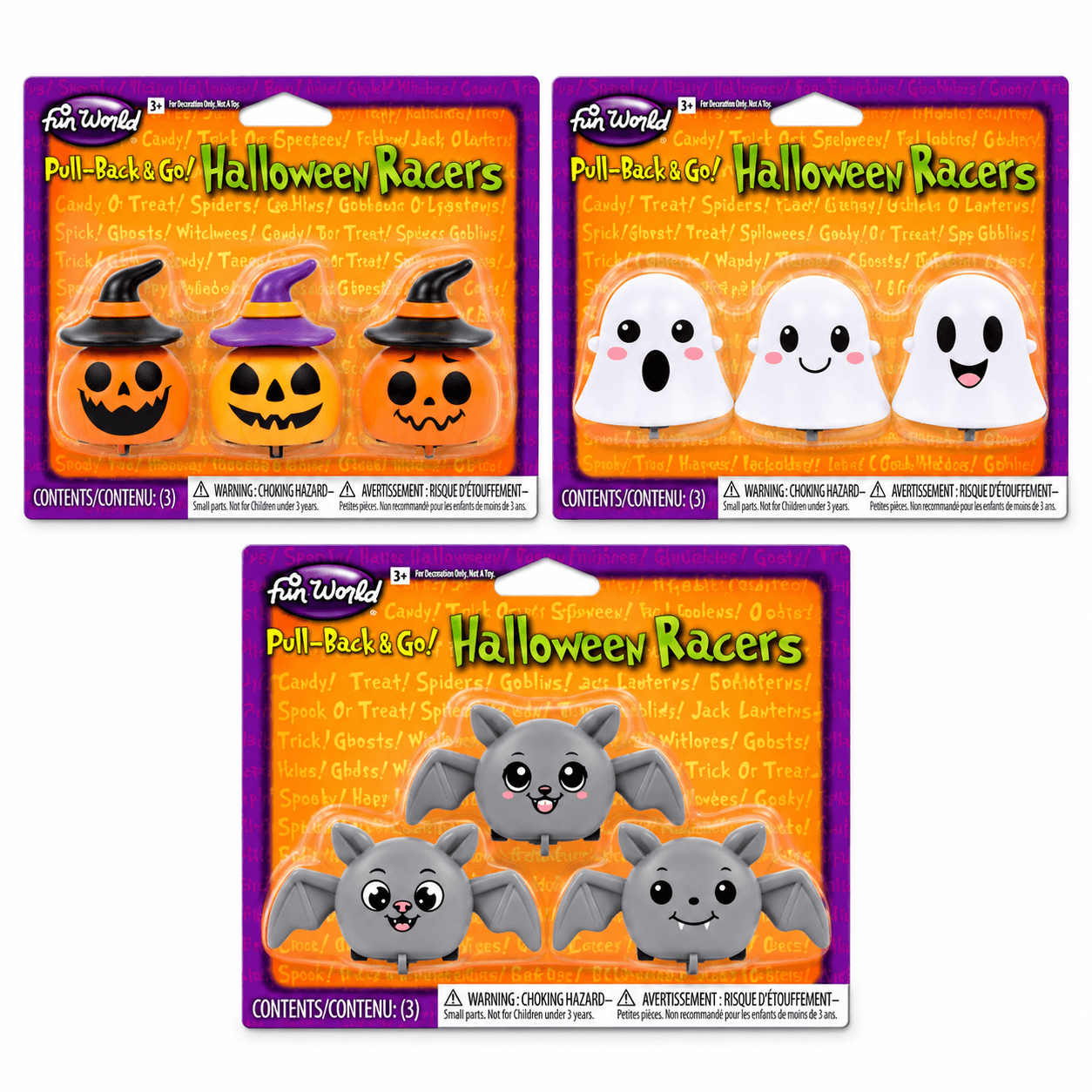 Halloween Pull Back Racers B