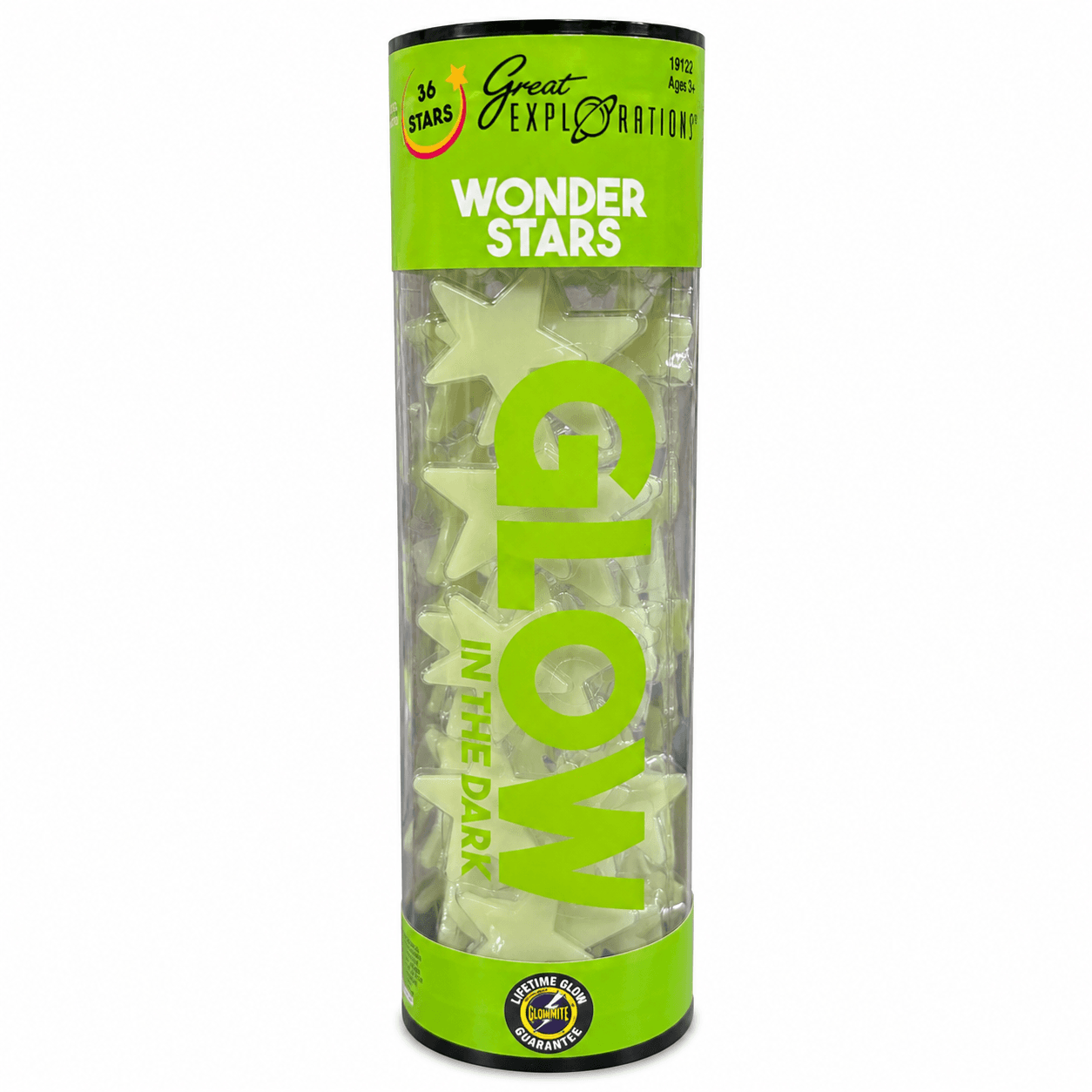 Glow In The Dark Stars In A Tube Assortment - Wonder Stars