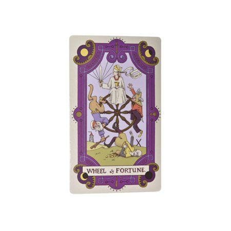 Fortune Teller Tarot Cards | Purple | 9 pcs