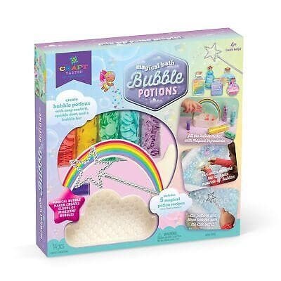 CraftTastic Bath Bubble Potions Toy - DIY Bath Tub Water Table Craft