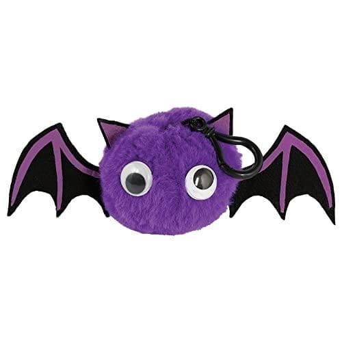 amscan Clip-On Plush, Purple Bat