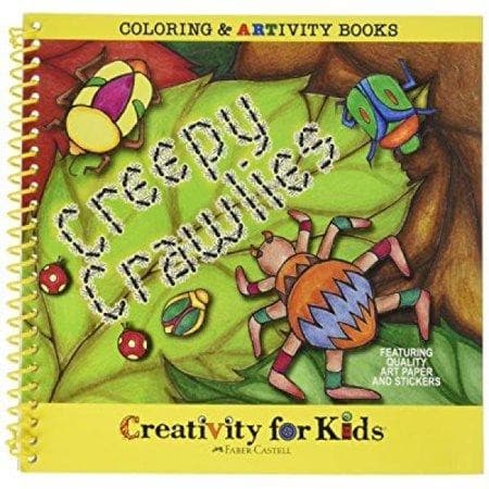 Creativity for Kids Coloring & Artivity Book: Creepy Crawlies